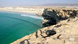 Oman Scuba Diving Holiday. Luxury Oman Aggressor Liveaboard. Coastline.